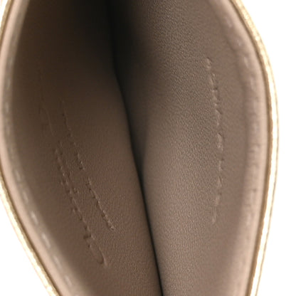 Christian Dior Metallic Calfskin Cannage Lady Dior Freesia Card Holder Gold 5 of 7