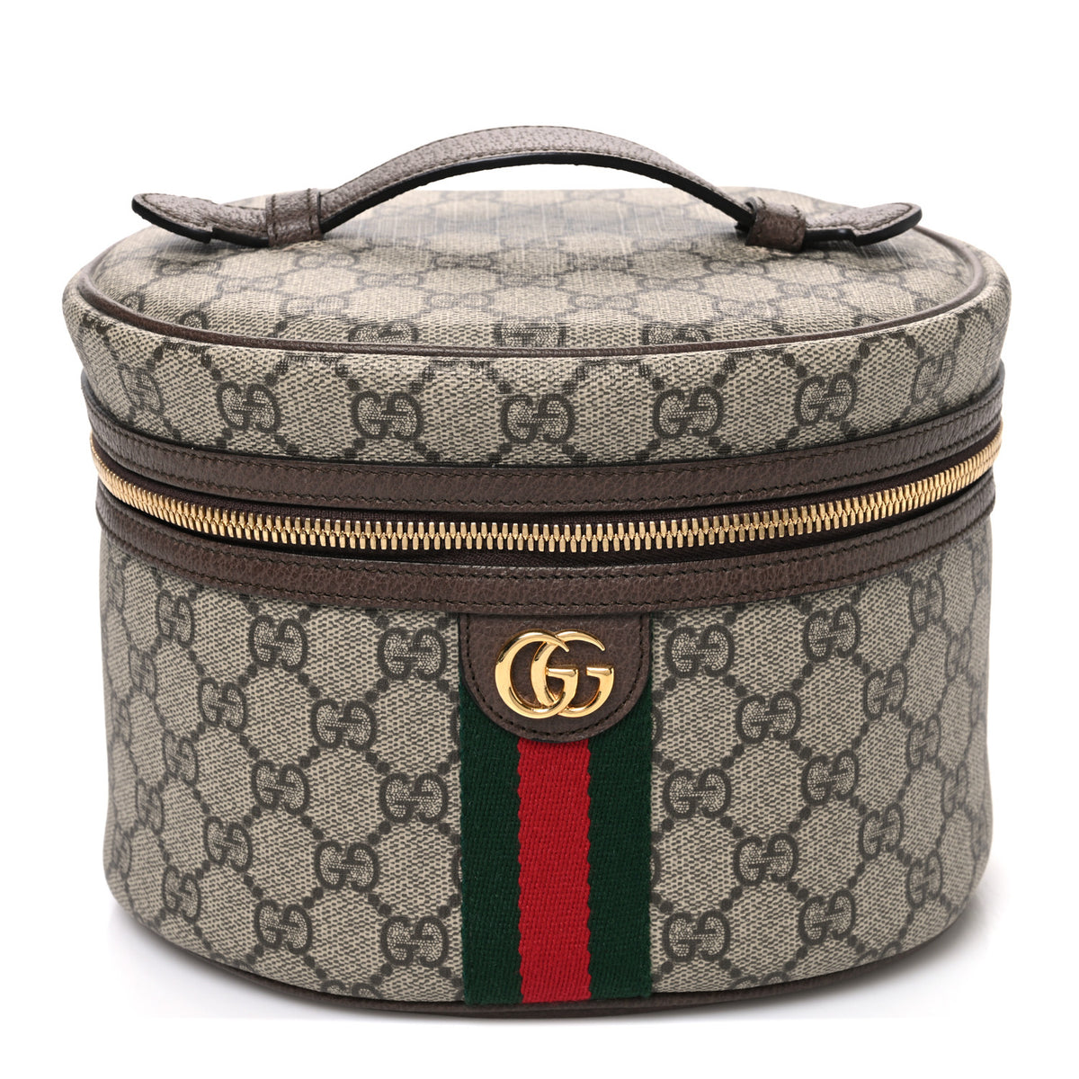 GG Supreme Monogram Ophidia Vanity Cosmetic Case