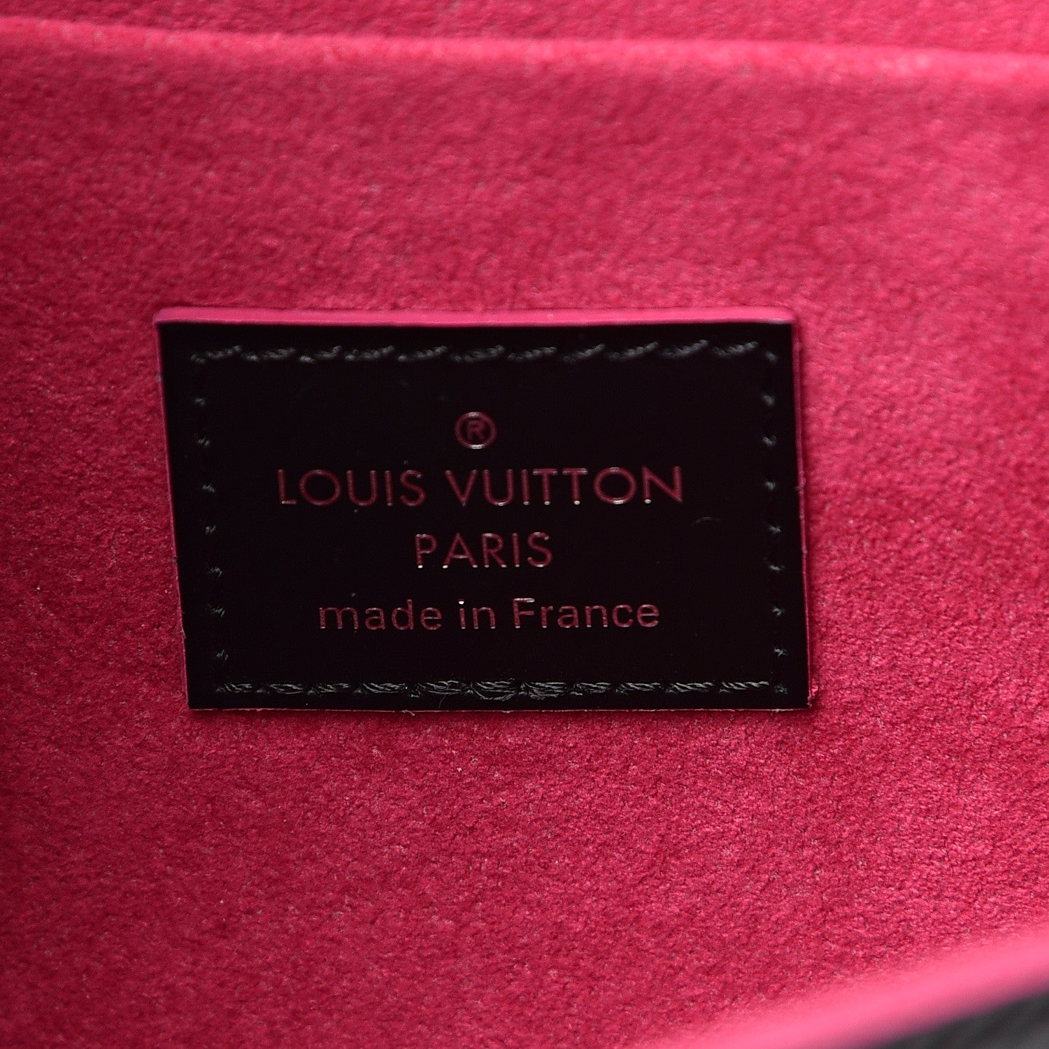 Louis Vuitton Epi Pochette Felicie Black Hot Pink 8 of 13