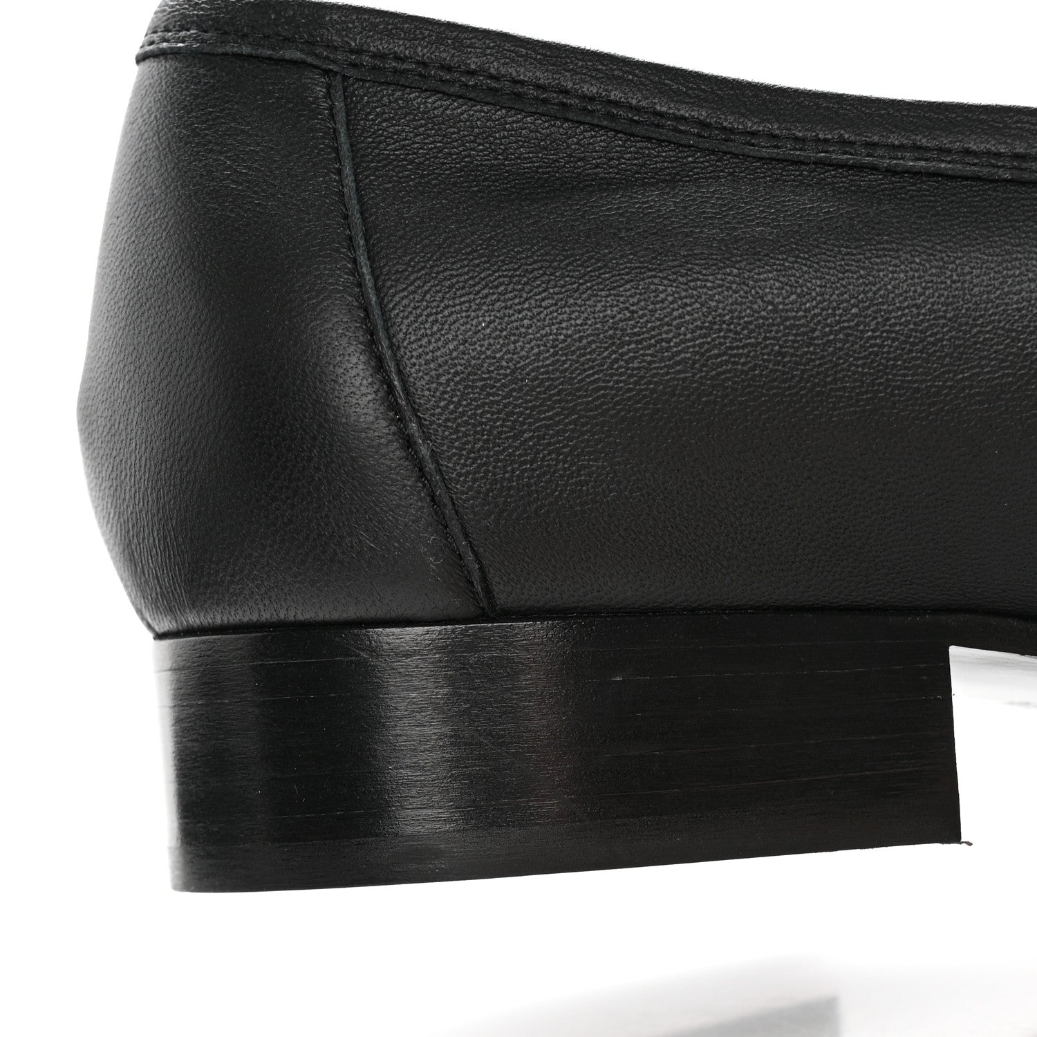 Chanel Calfskin Mens Stitched CC Loafers 43 Black 11 of 11