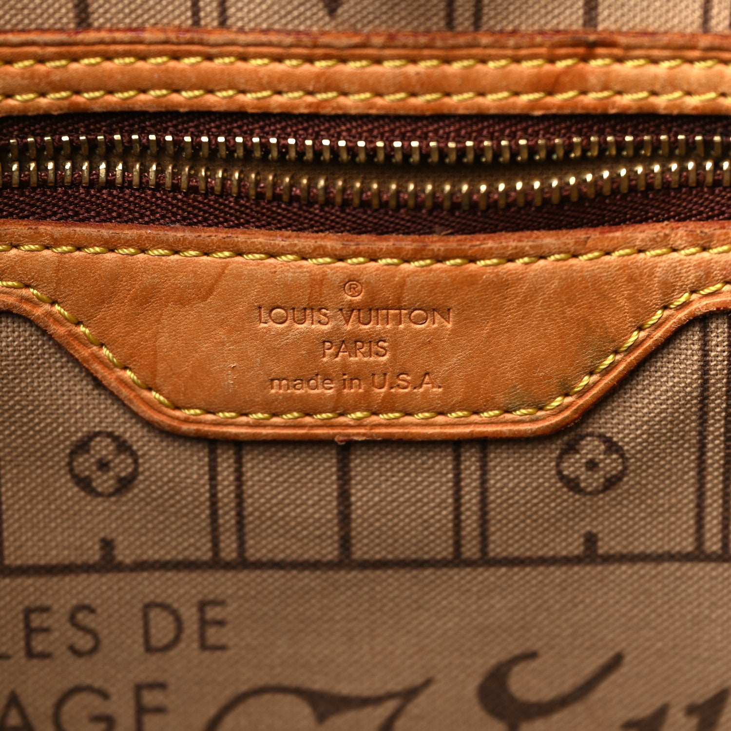 Louis Vuitton Monogram Neverfull MM 6 of 11