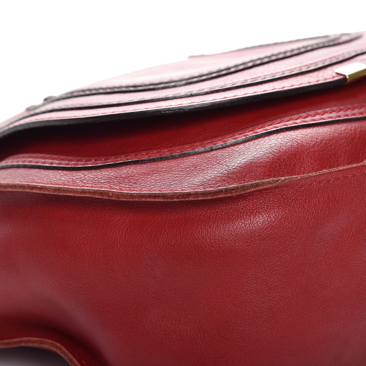 Calfskin Medium Marcie Hobo Garnet