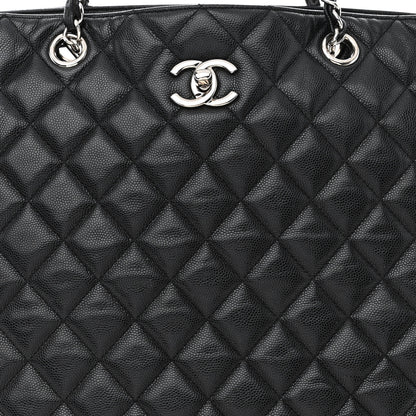 Chanel Caviar Quilted Large Shopping Tote Black 9 of 12