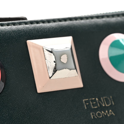 Fendi Vitello Liberty Studded Large Key Case Pouch Amazzonia Mulitcolor 9 of 10