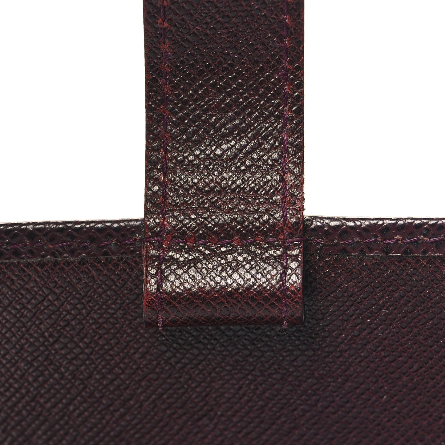 Taiga Small Ring Agenda Cover Burgundy