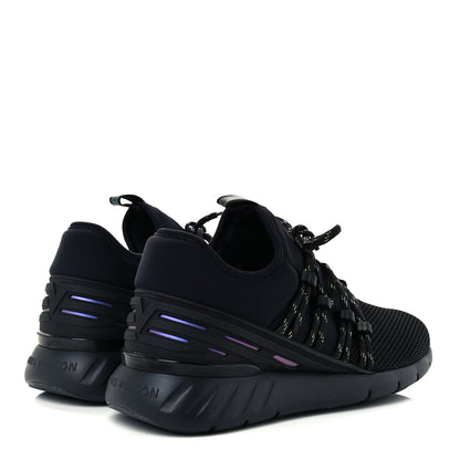Louis Vuitton Neoprene Mesh Rubber Fastlane Low Sneakers 5 Black 4 of 10