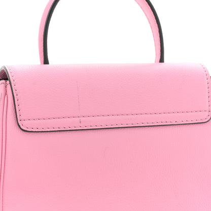 Versace Grained Calfskin Small La Medusa Top Handle Bag Pink 11 of 13