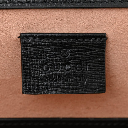 Gucci Calfskin Snakeskin Enamel Small Dionysus Shoulder Bag Black Blue Electric Blue 6 of 10