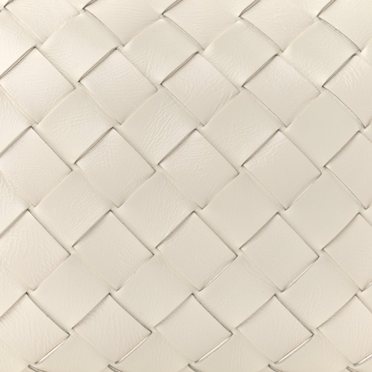 Nappa Intrecciato Metallic Knot Mini Loop Camera Bag Bone