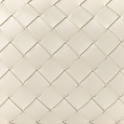 Bottega Veneta Nappa Intrecciato Metallic Knot Mini Loop Camera Bag Bone 7 of 9