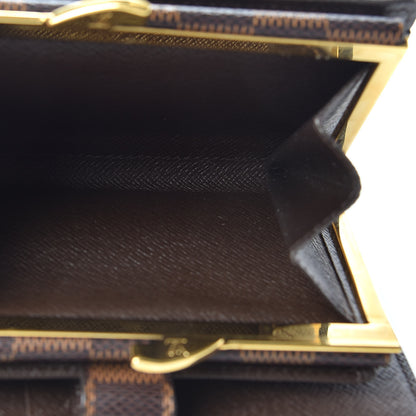 Louis Vuitton Damier Ebene French Purse Wallet 6 of 8