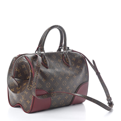 Louis Vuitton Monogram Shine Doc PM Bordeaux 3 of 9