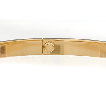 Cartier 18K Yellow Gold Medium LOVE Bracelet 17 4 of 8
