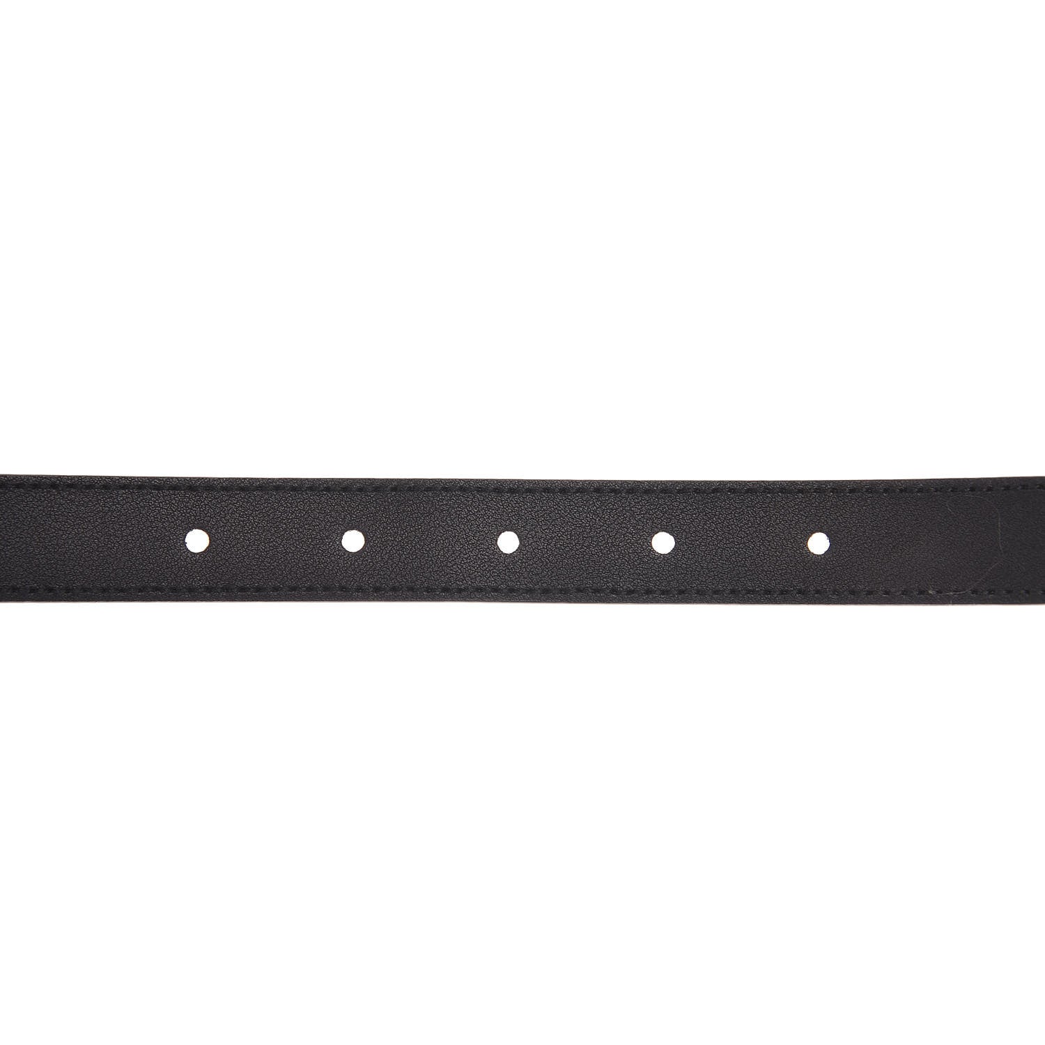 Gucci Calfskin Double G 20mm Belt 80 32 Black 6 of 7