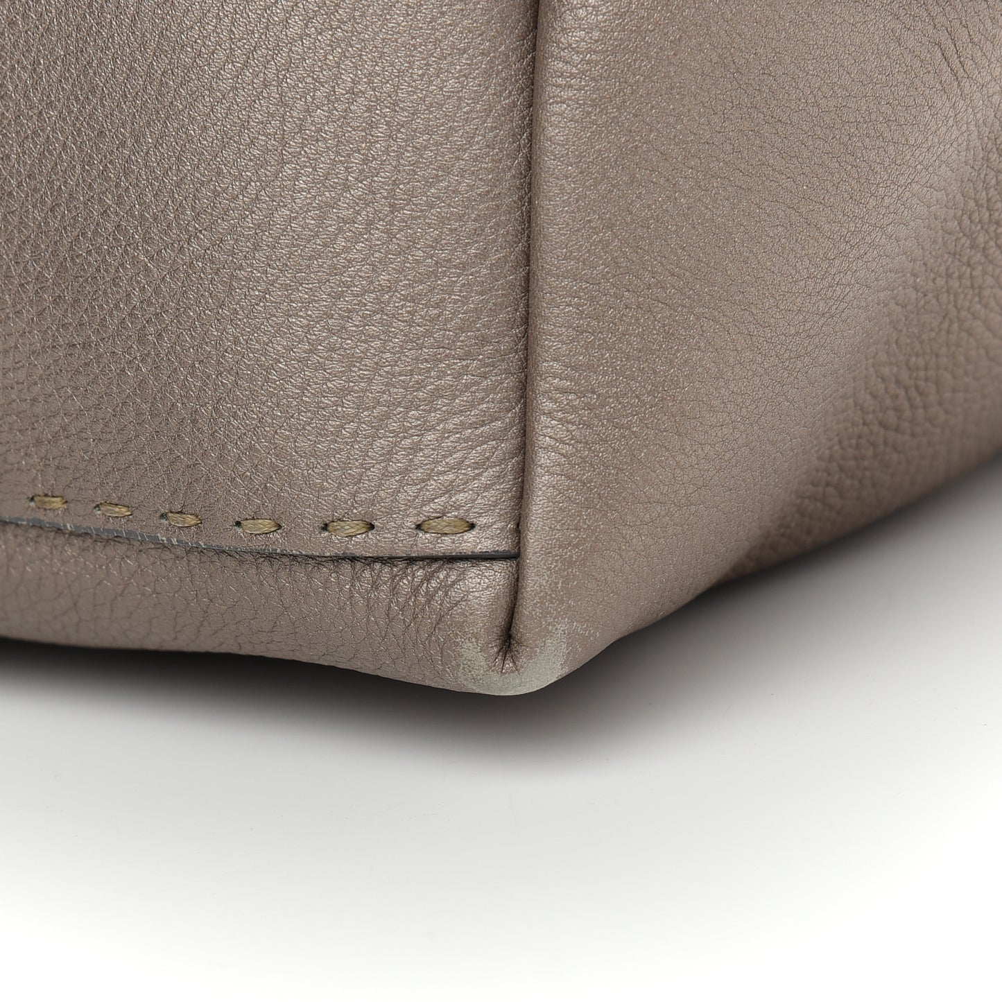 Cuoio Romano Selleria Small Villa Borghese Tote Peltro