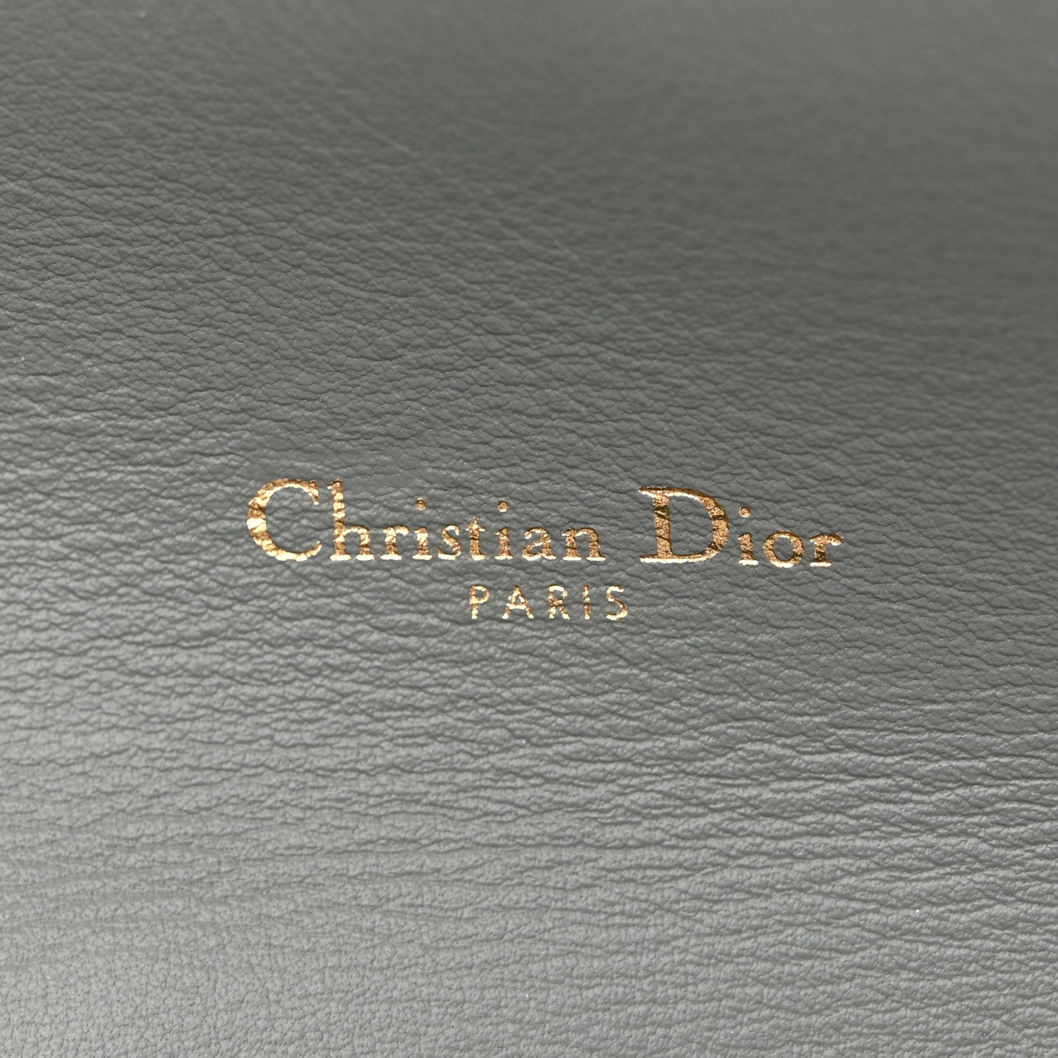 Christian Dior Oblique Saddle Chain Long Wallet Grey 7 of 12