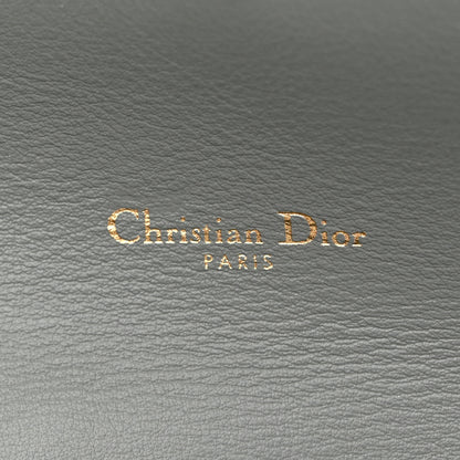 Christian Dior Oblique Saddle Chain Long Wallet Grey 7 of 12