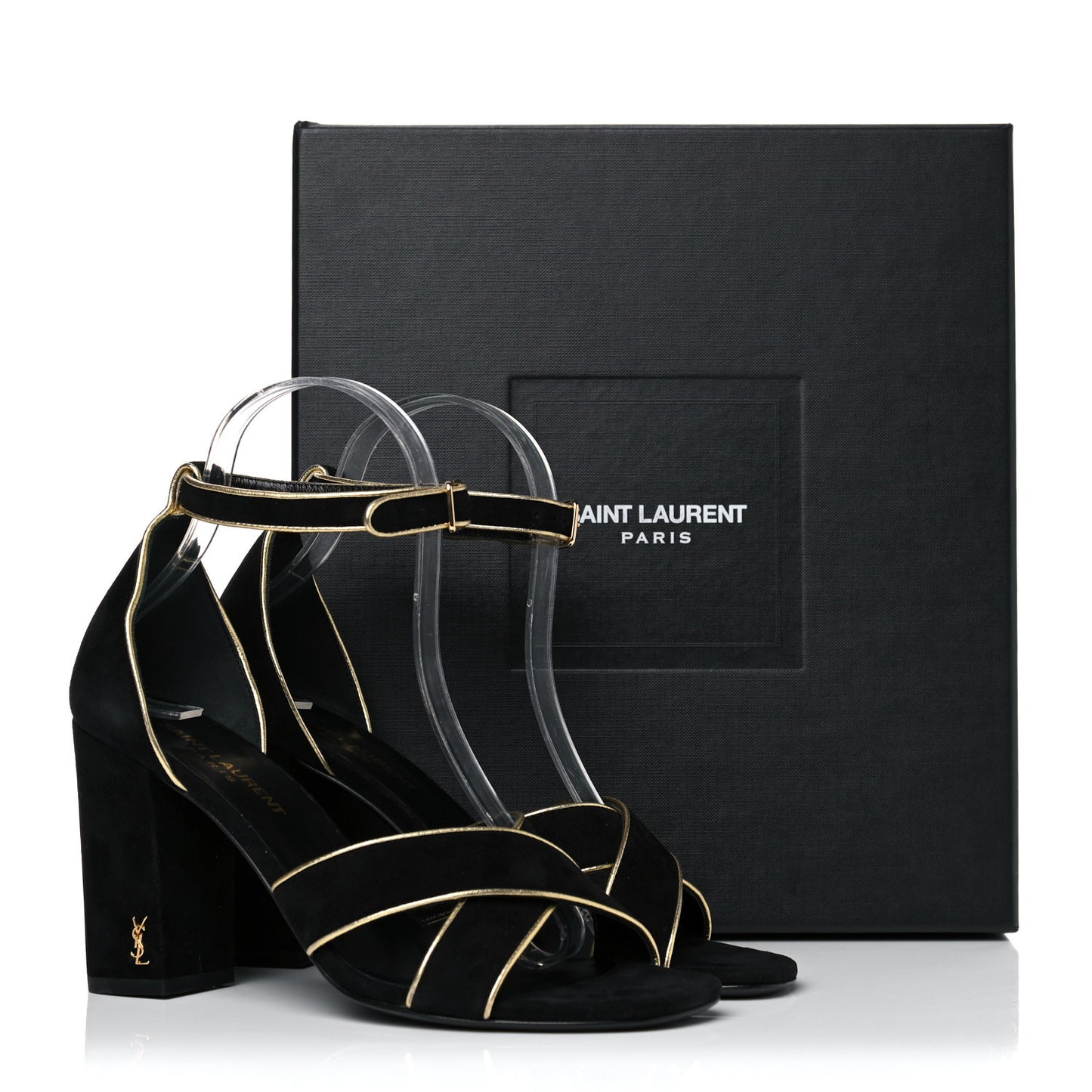 Suede Babies Sandals 37.5 Black