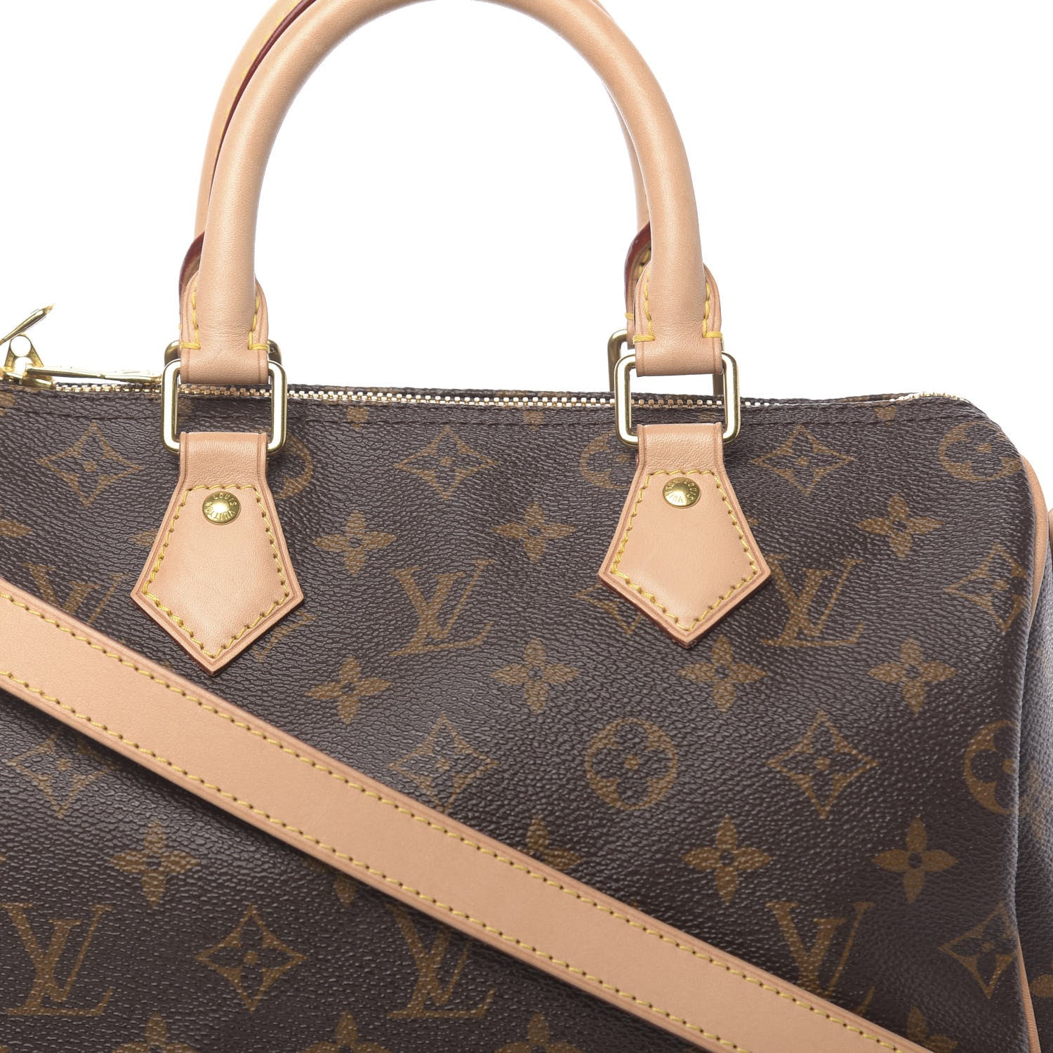 Louis Vuitton Monogram Speedy Bandouliere 25 9 of 13