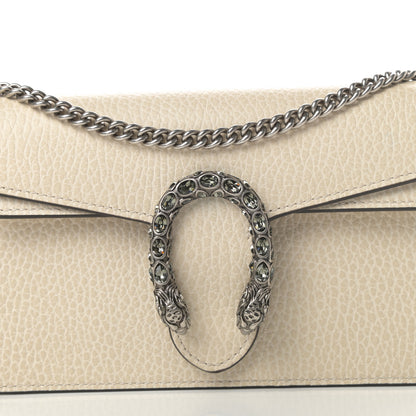 Gucci Dollar Calfskin Crystal Super Mini Dionysus Shoulder Bag Mystic White Black Diamond 7 of 10