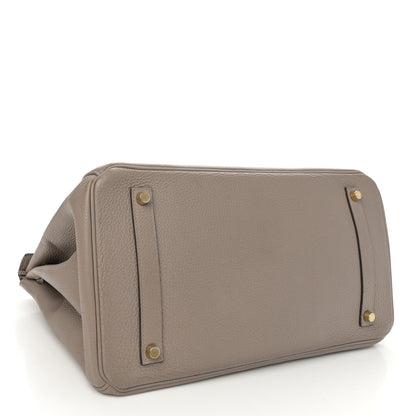 Hermes Togo Birkin 35 Gris Tourterelle 4 of 16