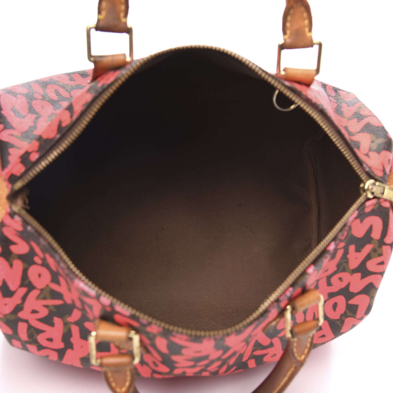 Louis Vuitton Monogram Graffiti Speedy 30 Fuchsia 5 of 21