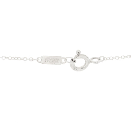 Tiffany Sterling Silver Four Hearts Clover Pendant Necklace 4 of 5