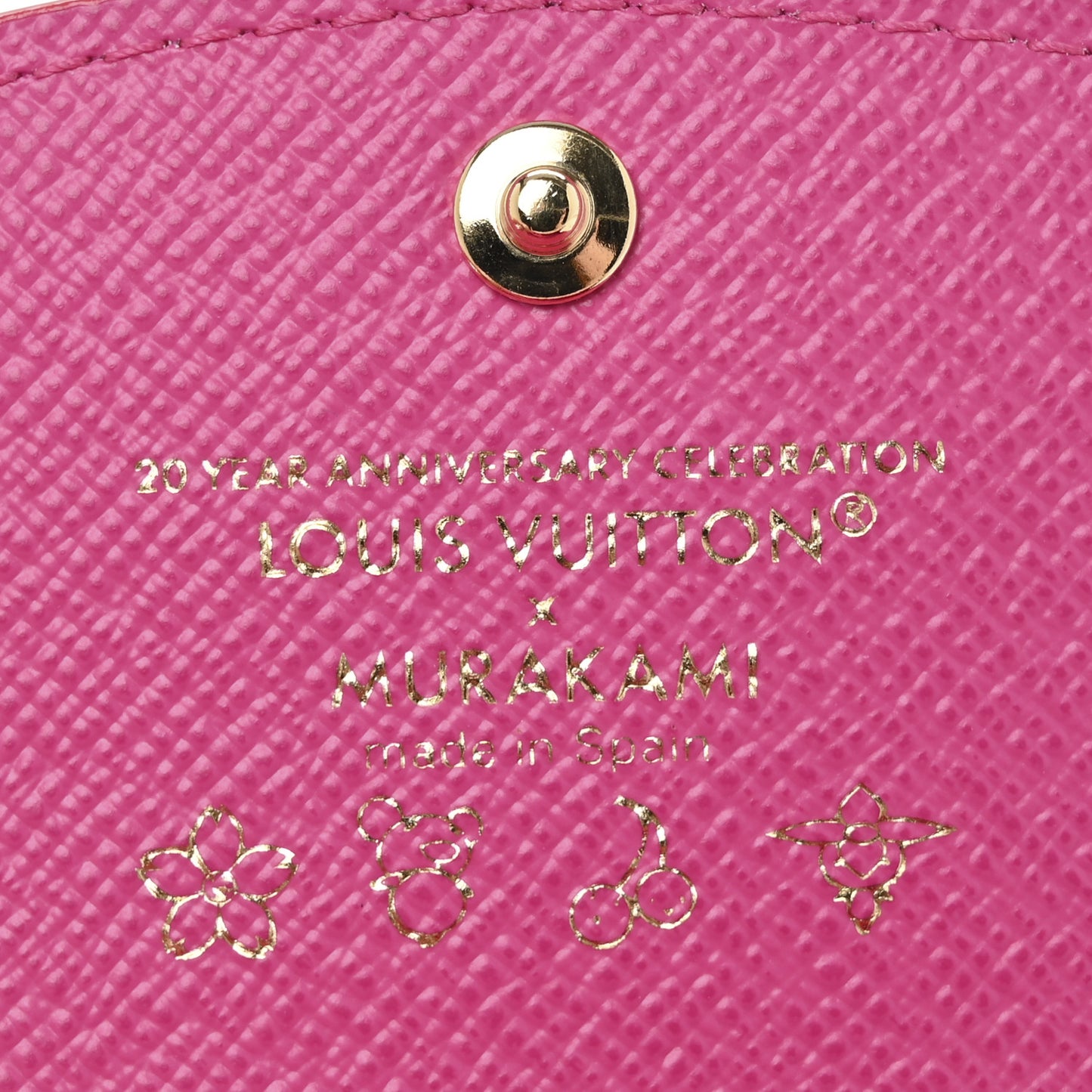 LV X TM Monogram Multicolor Rosalie Coin Purse White Kawaii Pink