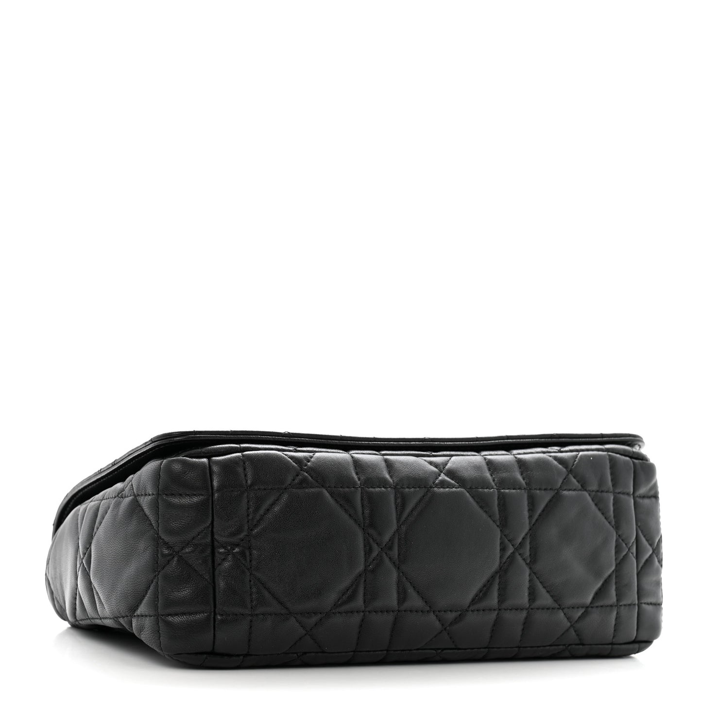 Calfskin Macrocannage Medium Caro Bag Black