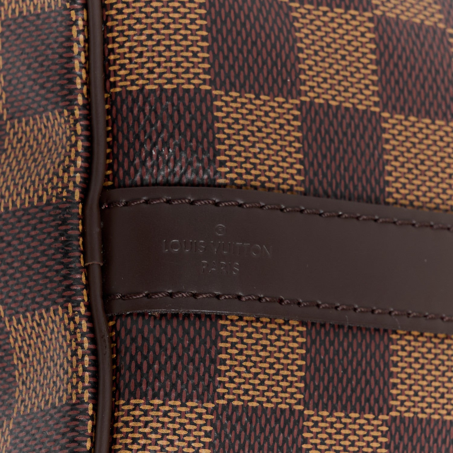 Louis Vuitton Damier Ebene Speedy Bandouliere 25 10 of 13