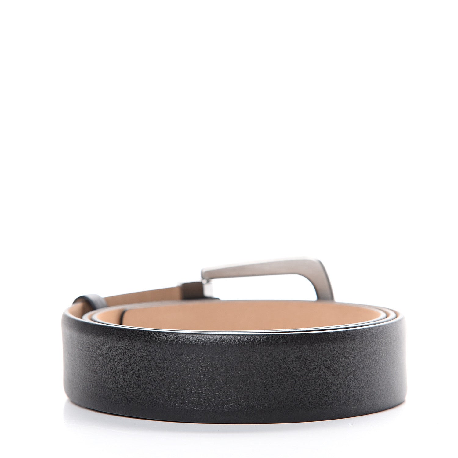 Chanel Calfskin Belt 95 38 Black 2 of 8