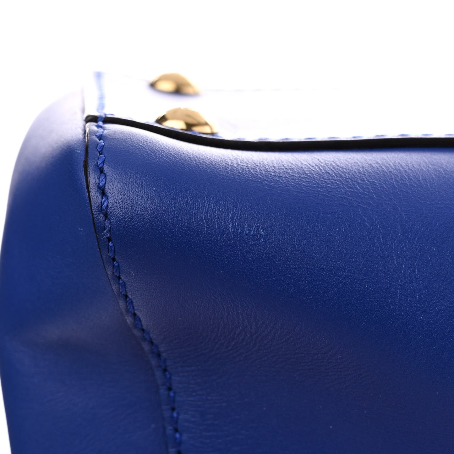 Vitello Morgan Fabric Jacquard Pequin Medium Peekaboo Iconic Satchel Blue Neon Tobacco