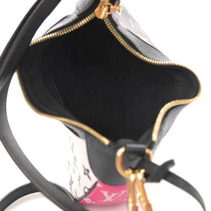 Louis Vuitton Empreinte Monogram Spring in the City Bagatelle NM Black White Pink 5 of 9