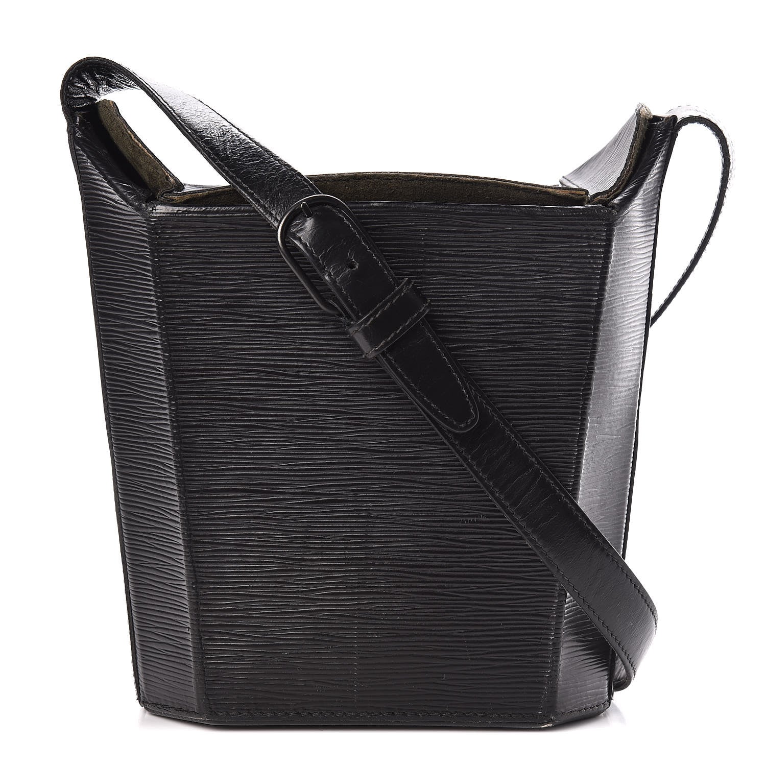 Louis Vuitton Epi Sac Seau Black 1 of 17