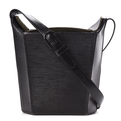 Louis Vuitton Epi Sac Seau Black 1 of 17