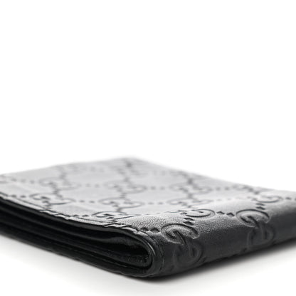 Gucci Guccissima Bi-Fold Wallet Black 10 of 12