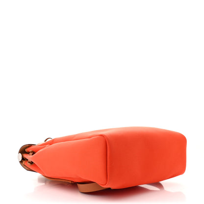 Hermes Military Toile Vache Hunter Herbag a Dos Zip Retourne Backpack Orange Mecano Fauve 5 of 12