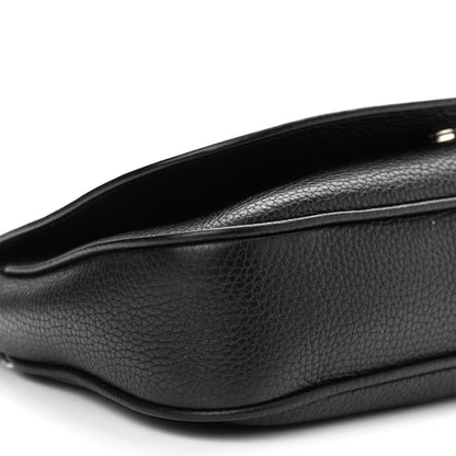 Gucci Pebbled Calfskin Medium Soho Flap Crossbody Black 5 of 11