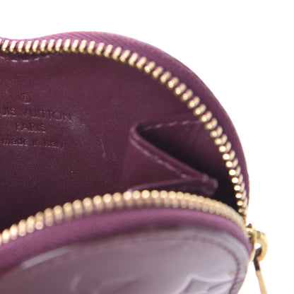 Louis Vuitton Vernis Heart Coin Purse Violet 5 of 8