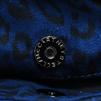 Stella McCartney Leopard Print Falabella Clutch Blue 7 of 7