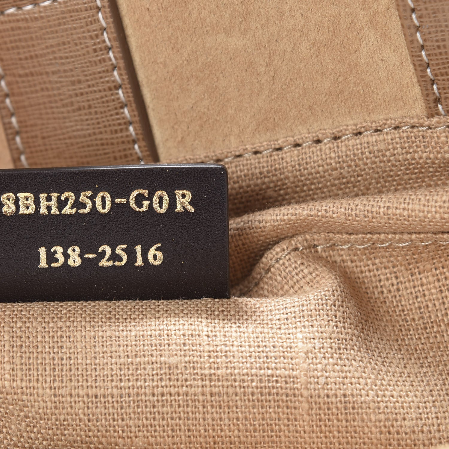 Fendi Canvas Vitello Regular 2Jours Tote Natural Brown 7 of 13