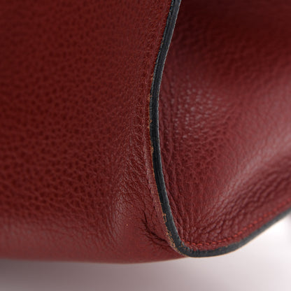 Hermes Taurillon Clemence Muso Rouge H 12 of 17
