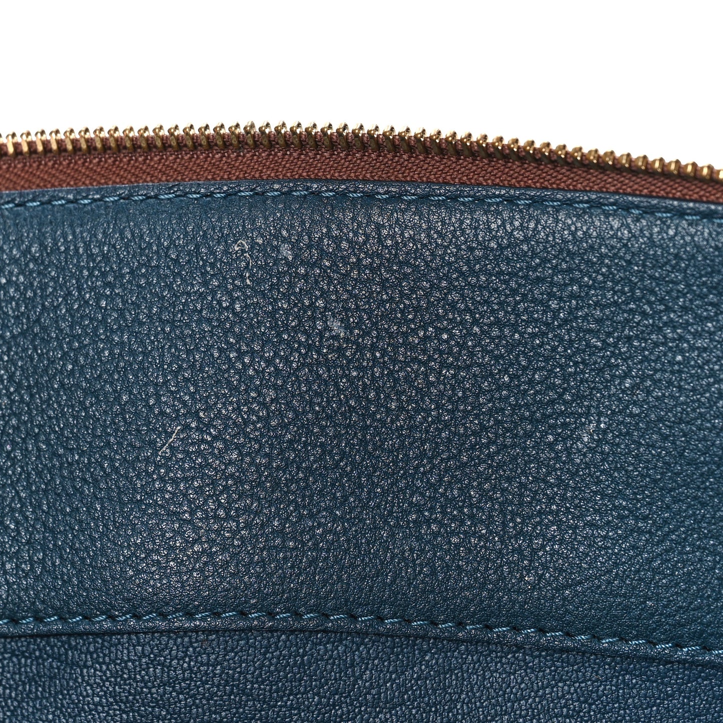 Ostrich Lizard Majestueux Tote MM Navy