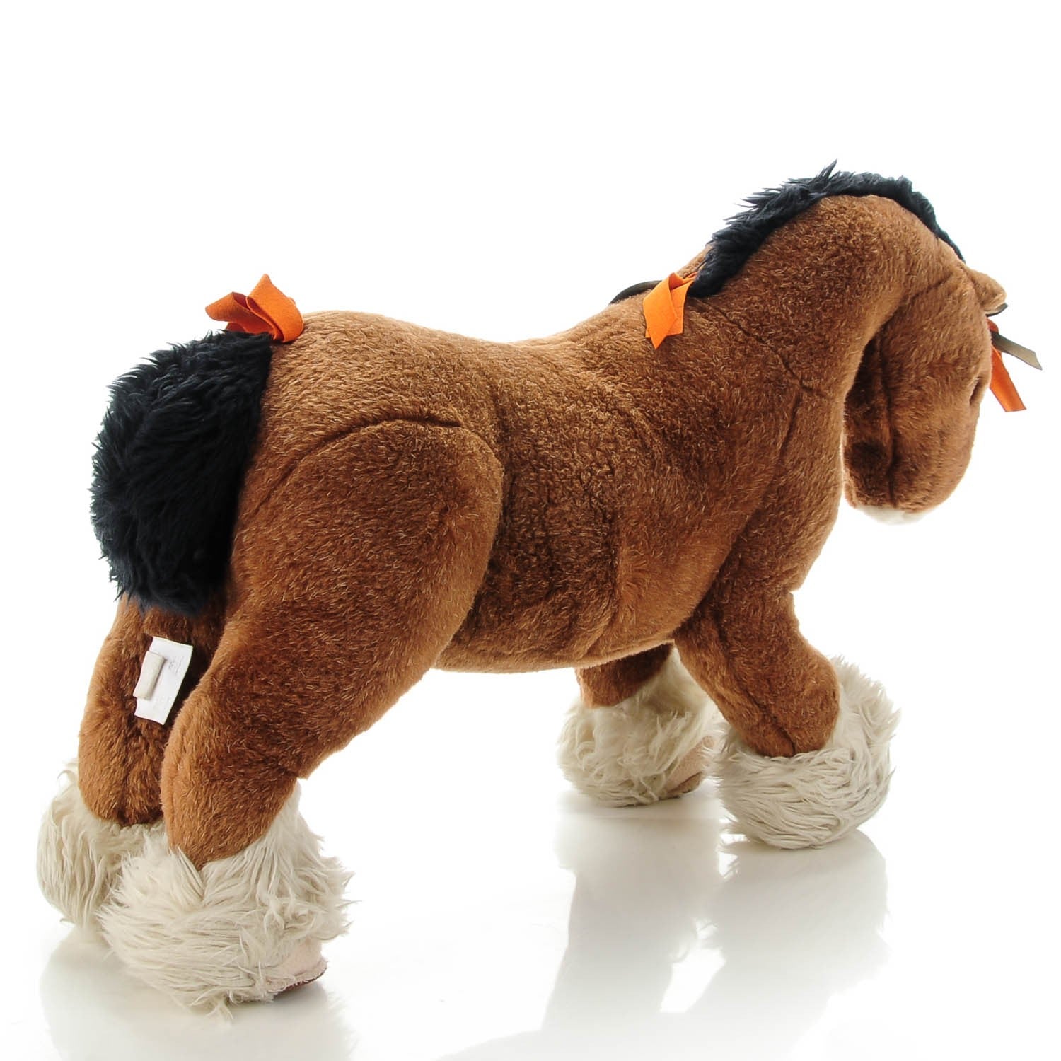 Hermes Fabric Large Hermy The Horse Plush Toy 3 of 9