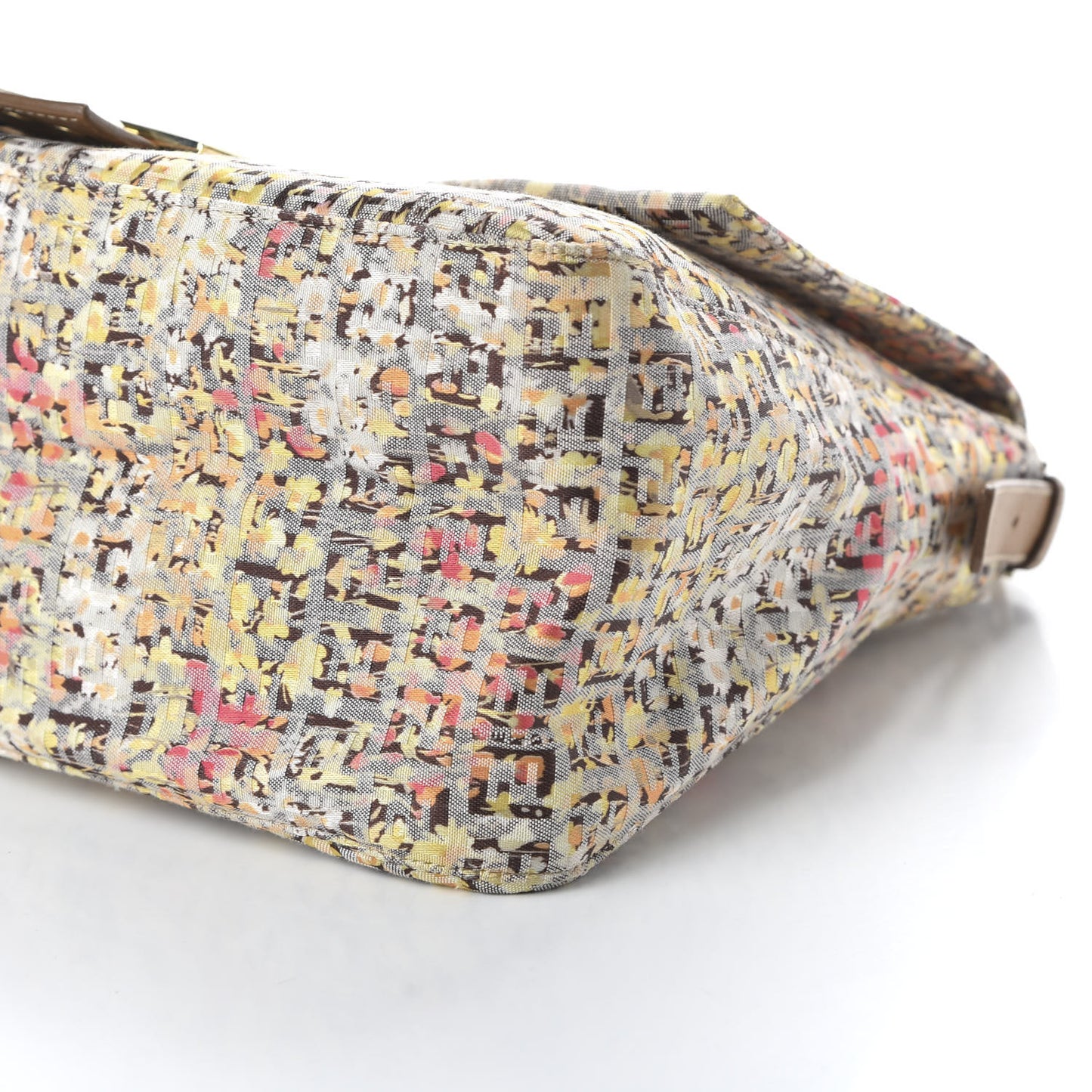 ENDI Zucchino Vitello Floral Studded Forever Mama Baguette Pesca Giallo Saddler