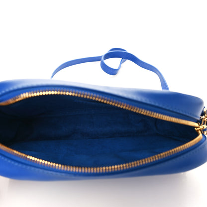 Louis Vuitton Calfskin New Wave Camera Bag Bleu Neon 5 of 8