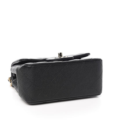 Chanel Caviar Quilted Mini Square Flap Black 3 of 9