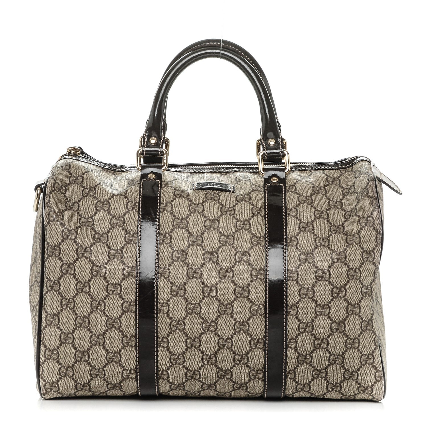 Gucci GG Plus Monogram Medium Joy Boston Dark Brown 1 of 6