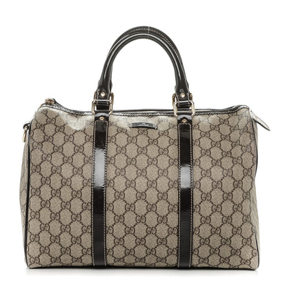 Gucci GG Plus Monogram Medium Joy Boston Dark Brown 1 of 6