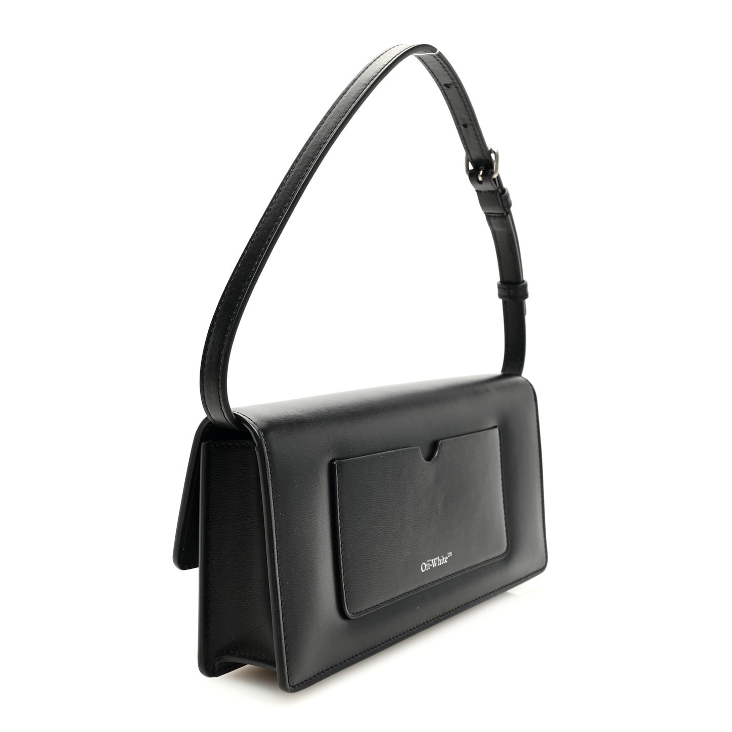 Calfskin Jitney 1.0 Shoulder Bag Black